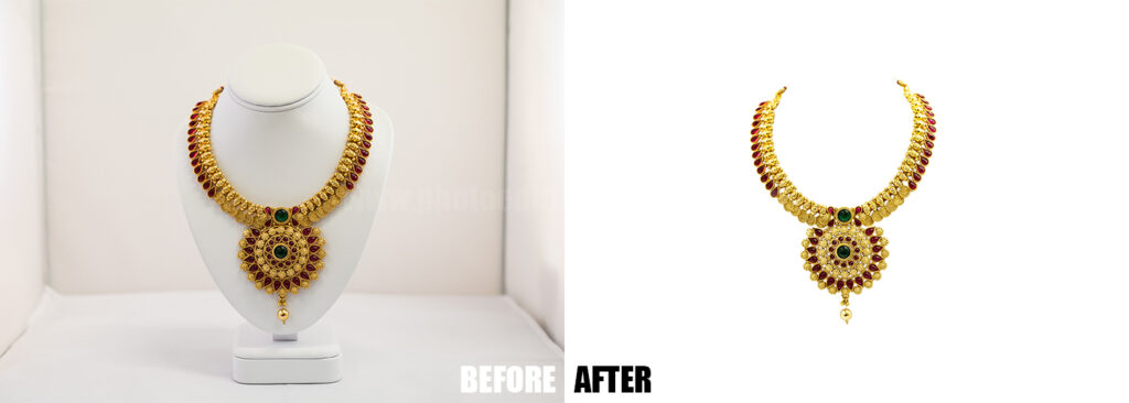 Jewelry Background Removal Service