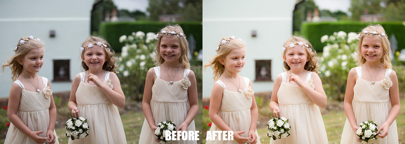 Wedding Color Correction Service