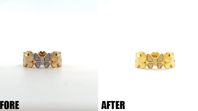 Jewelry Background Retouching