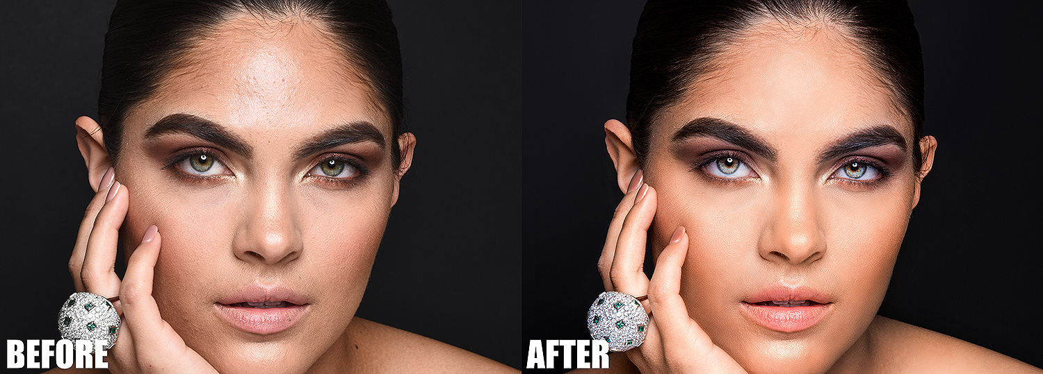 Portrait Headshot Photo Retouching Homepage One