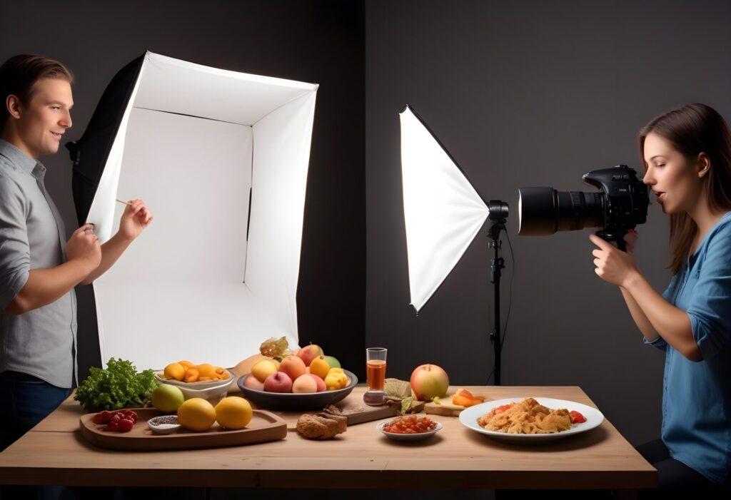 lighting for food photography