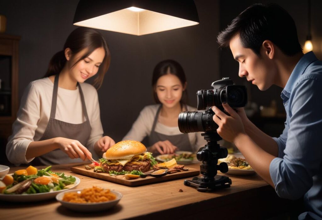 lighting for food photography