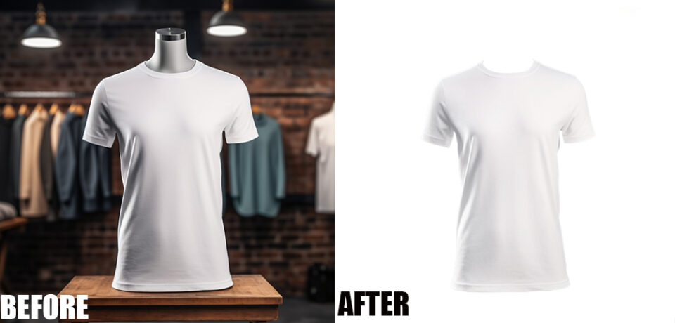 e-commerce photo editing