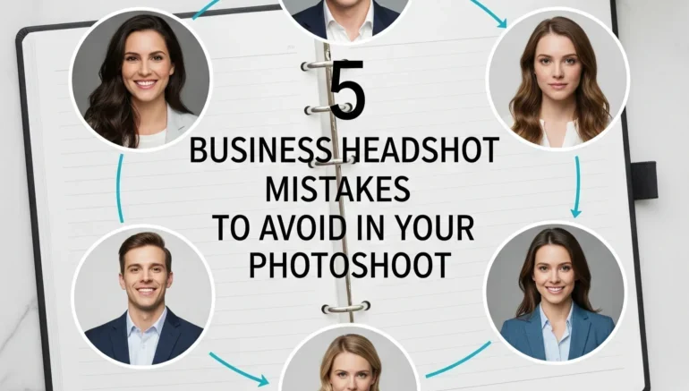 5 Business Headshot Mistakes to Avoid in your Photoshoot