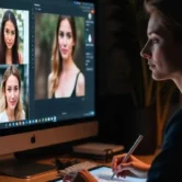 Achieve Realistic Photo with AI and Manual Retouching