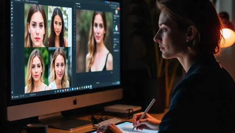 Achieve Realistic Photo with AI and Manual Retouching Achieve Realistic Photo with AI and Manual Retouching