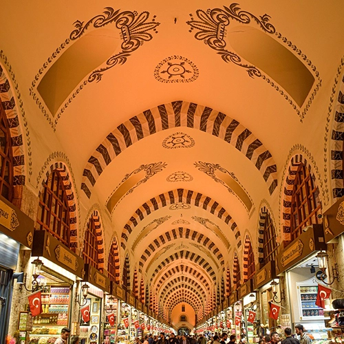 Bazaar, Ceiling