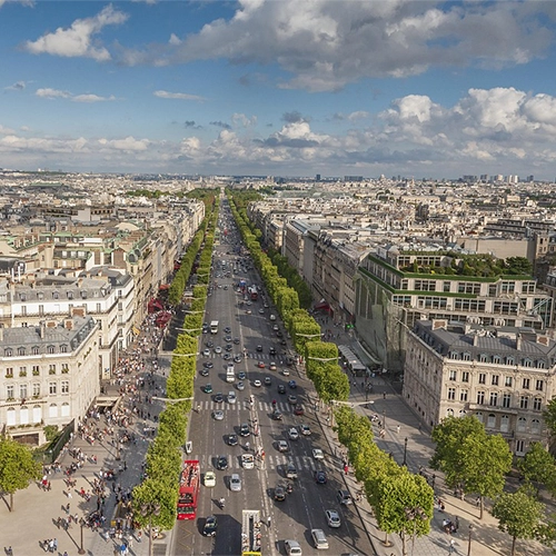 City, France