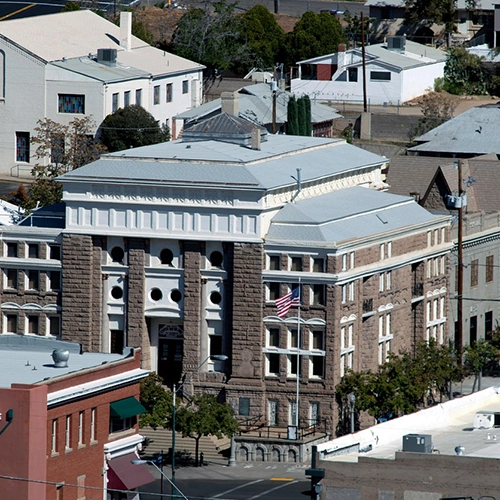 Courthouse, Building, Landmark