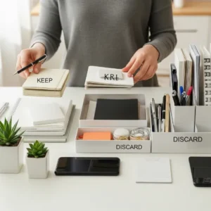 photos simple decluttering tips