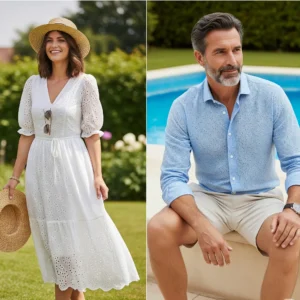 Eyelet Fabric cool fabrics for summer