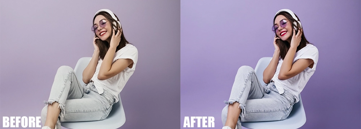 Fashion Portfolio samples Before & After fashion sample
