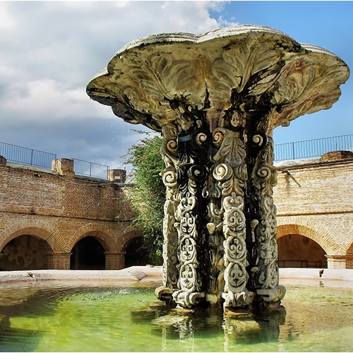 Guatemala, Antigua, Fountain