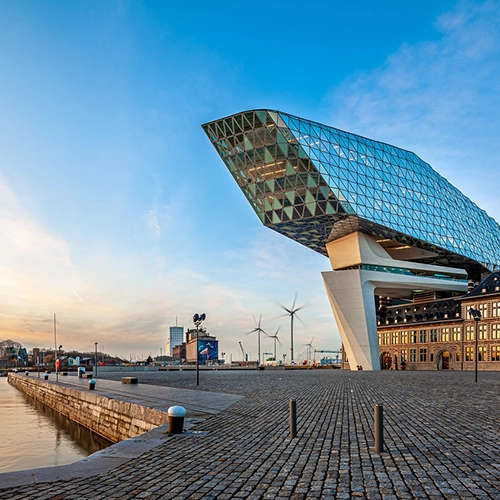 Harbor master's office, The port of antwerp, House of the port