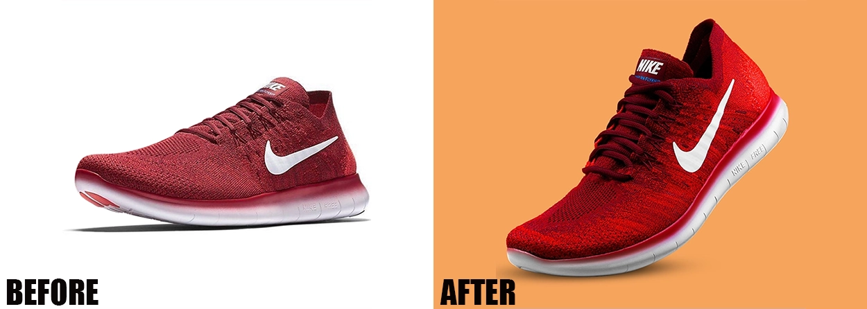 Homapage E-commerce portfolio Before & After e-commerce portfolio