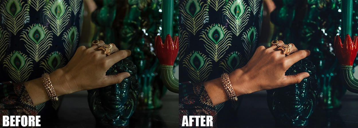 high-end photo editing