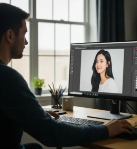 AI Photos with a Touch of Editors