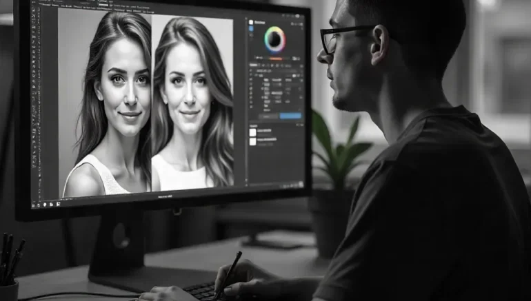How to Choose Between AI Editing and Manual Retouching How to Choose Between AI Editing and Manual Retouching