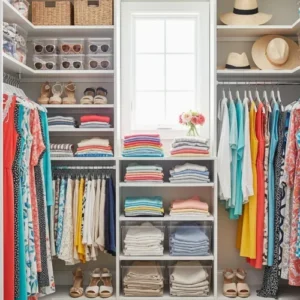 How to Organize Women's Summer Outfits