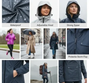 Key Features  For Best Women's Raincoats