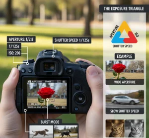 Learning Your First Shots with Important Camera Settings