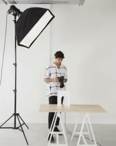 Soft box Lighting for Natural Light