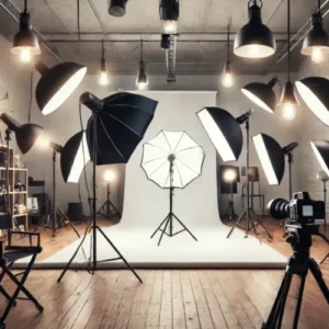 Strobe and Continuous Lighting Works in Studio
