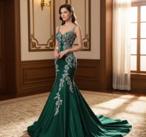 The Beautiful Mermaid Gown