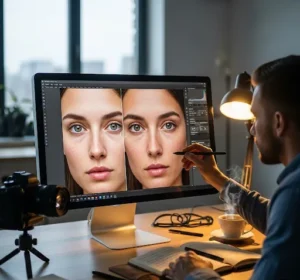 The Role of Manual Retouching in Fixing Mistakes