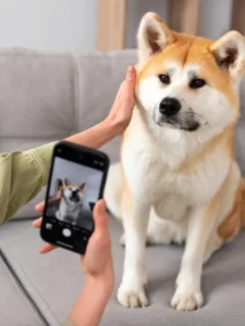 dog photos with your mobile phone