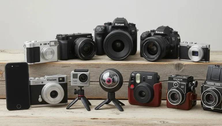 10 Popular Types of Cameras to Choose the Right Gear 10 Popular Types of Cameras to Choose the Right Gear