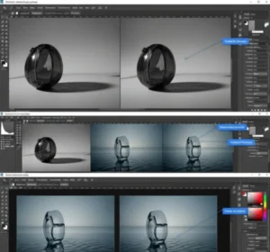 Add Shadows and Reflections for Depth