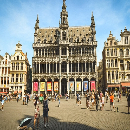 Belgium, Brussels, Town hall
