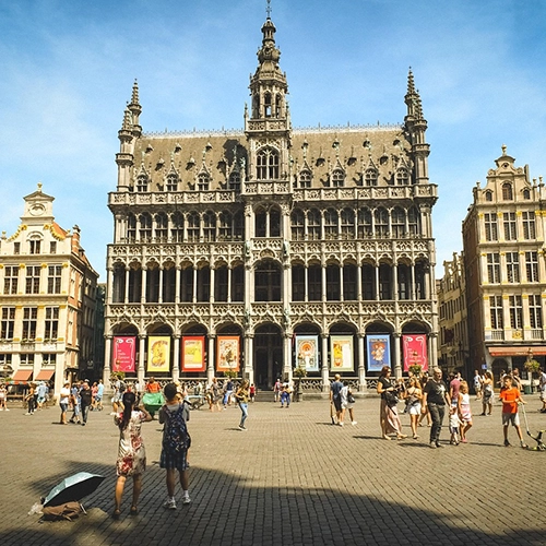 Belgium, Brussels, Town hall
