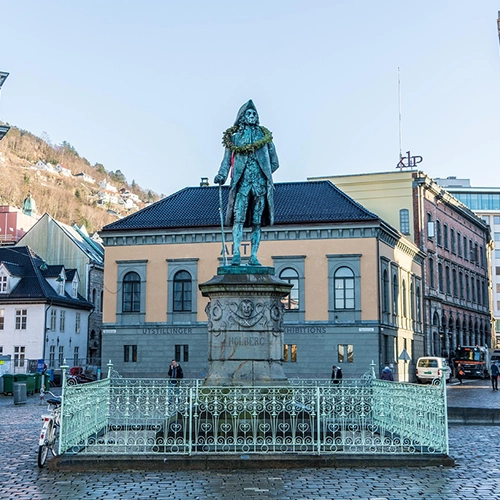 Bergen, Norway, Statue