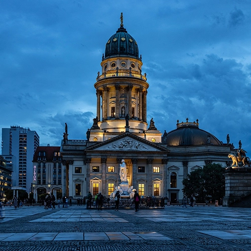 Blue hour, Berlin, Berlin cathedral
