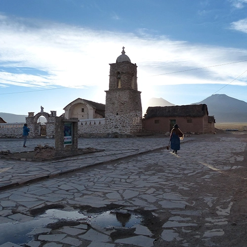 Bolivia, Landscape, Church