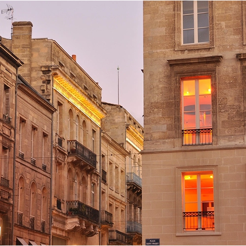 Bordeaux, Evening, City