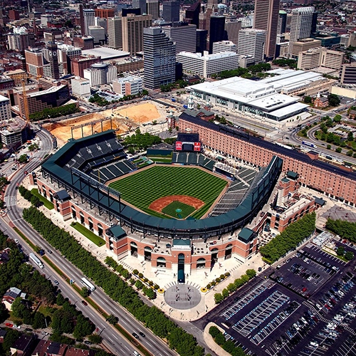 Camden yards, Baltimore, Maryland