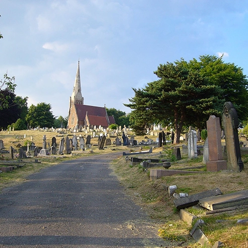 England, Birmingham, Cemetery