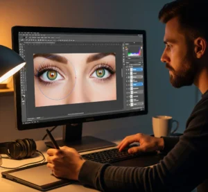 Enhancing Eyes in Portrait Editing
