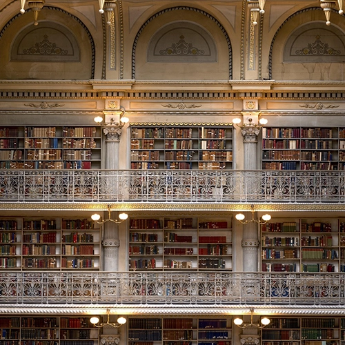 George peabody library, Peabody institute, Baltimore