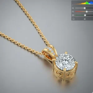 Highlight the Details of the Jewelry