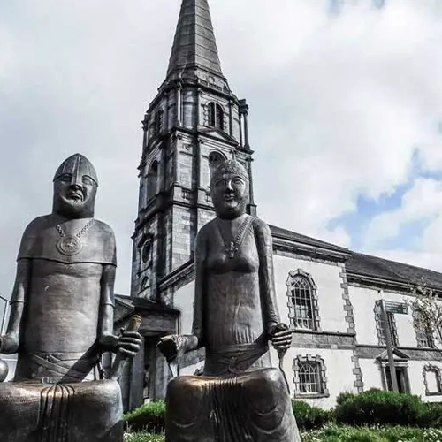 Statue-Strongbow-Princess-Aoife-Waterford-Ireland