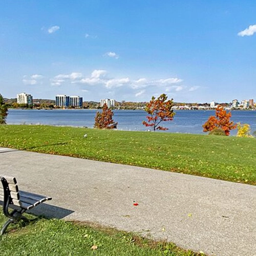 Stroll Waterfront Barrie and Centennial Park