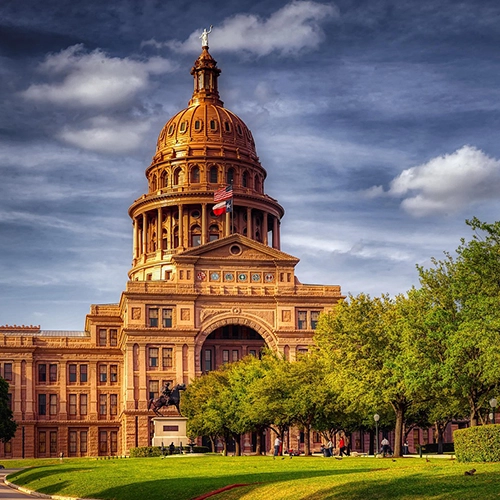 Texas state capitol, Austin, America