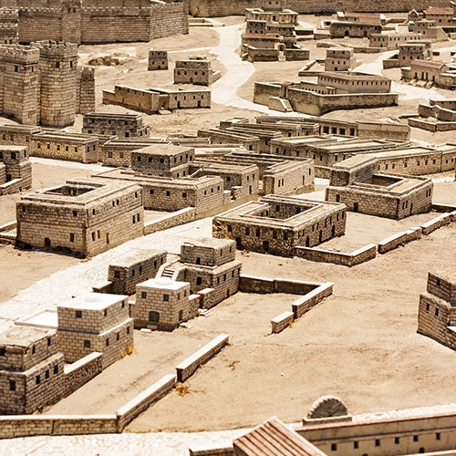 Ancient, Jerusalem, Model