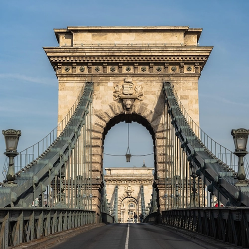 Budapest, Chain bridge, Architecture