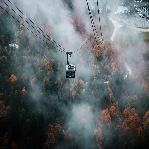 Cable car, Dare, Rope