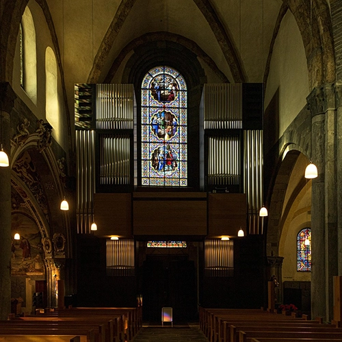 Cathedral, Chur, Interior view